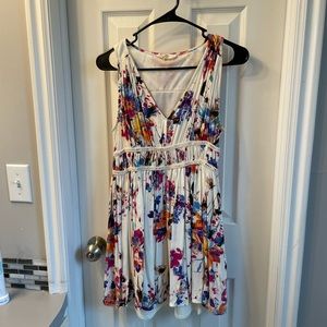 Entro Floral Sleeveless Dress